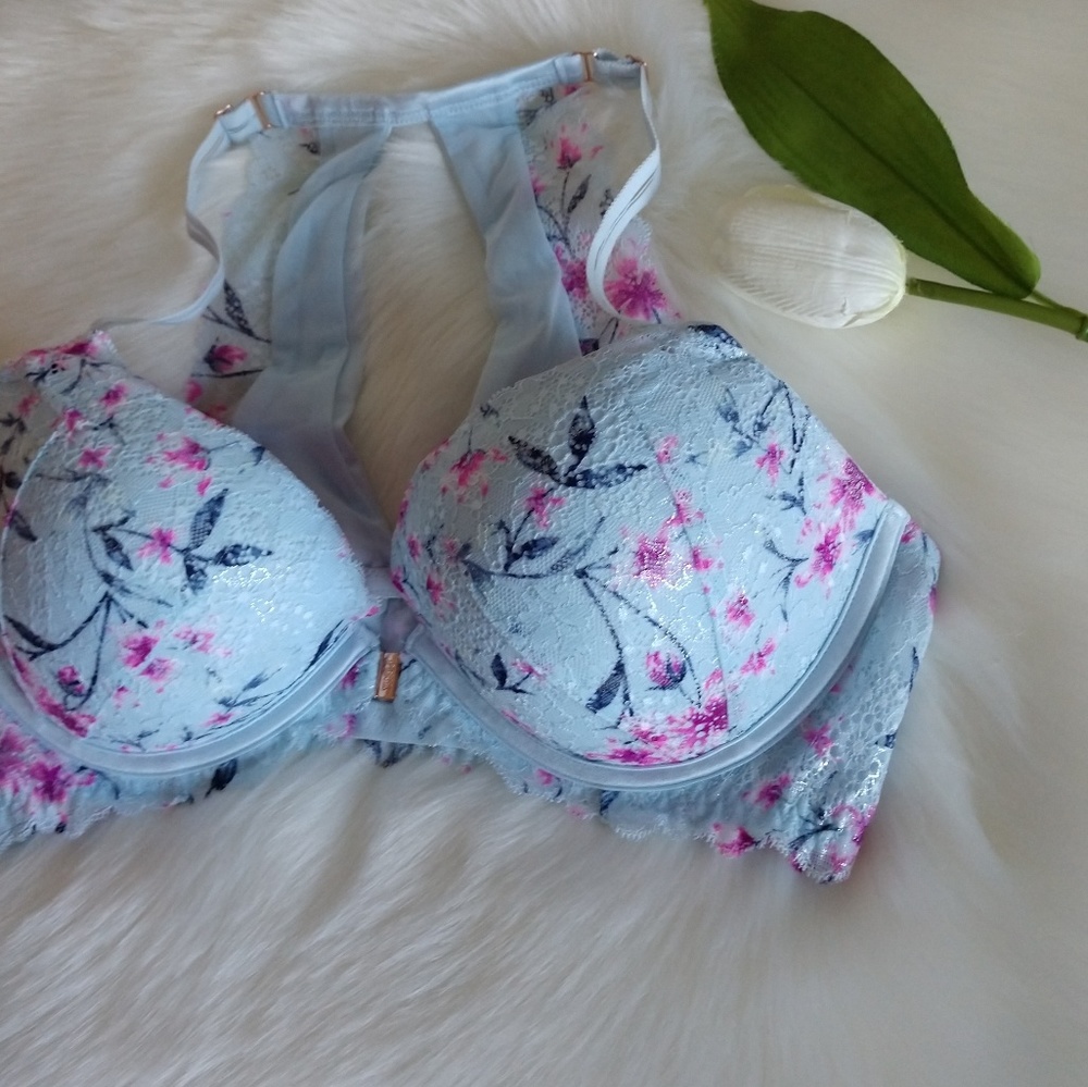 VICTORIA'S SECRET PINK DATE PUSH-UP BRA 36D - Picture 4 of 6